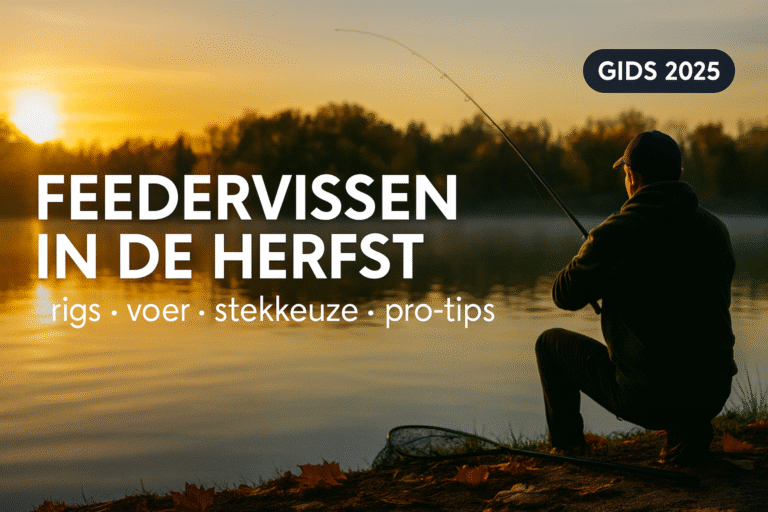 Feedervissen herfst 2025